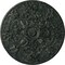 Ekena Millwork Baile Ceiling Medallion (Fits Canopies up to 6"), 31 1/4"OD x 2 1/4"P, Painted Turtle Crackle CM31BAPTC - alternate 1